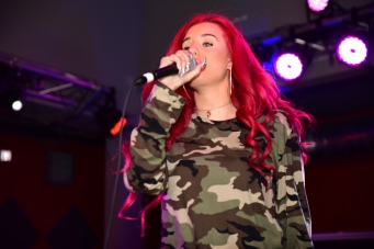 F.A.T. Entertainment Red Carpet event with MTV Wild'N'Out's Justina Valentine
